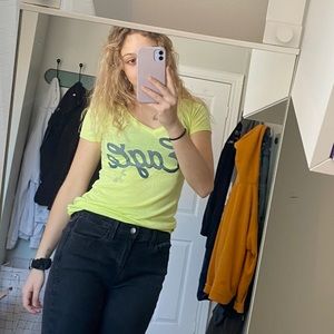 Fluorescent green/yellow AT t-shirt